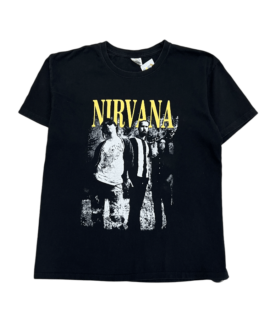 Koszulka Vintage Nirvana Czarna (xl)